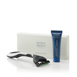 Shaving Kit Luxury Collection Set Molton Brown: Molton Brown, Shaving Razor, 1 Blade + Molton Brown, Shaving Cream - Teknashop L
