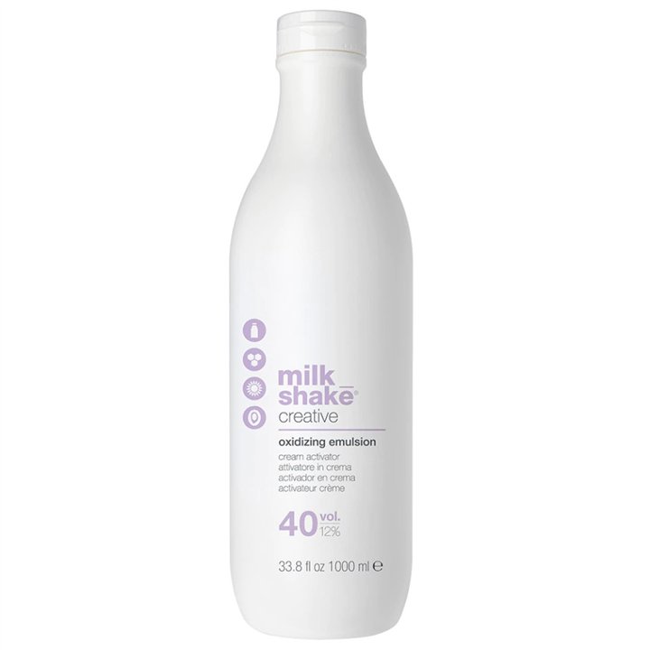 Milk Shake, Creative, Hair Oxidant Lotion, 12%, 40 vol, 1000 ml - Teknashop Ltd