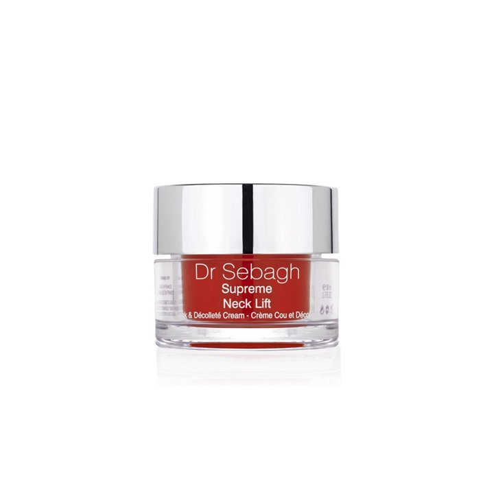 Dr Sebagh, Supreme Neck Lift, Hyaluronic Acid, Firming, Day, Cream, For Neck & Decollete, 50 ml - Teknashop Ltd
