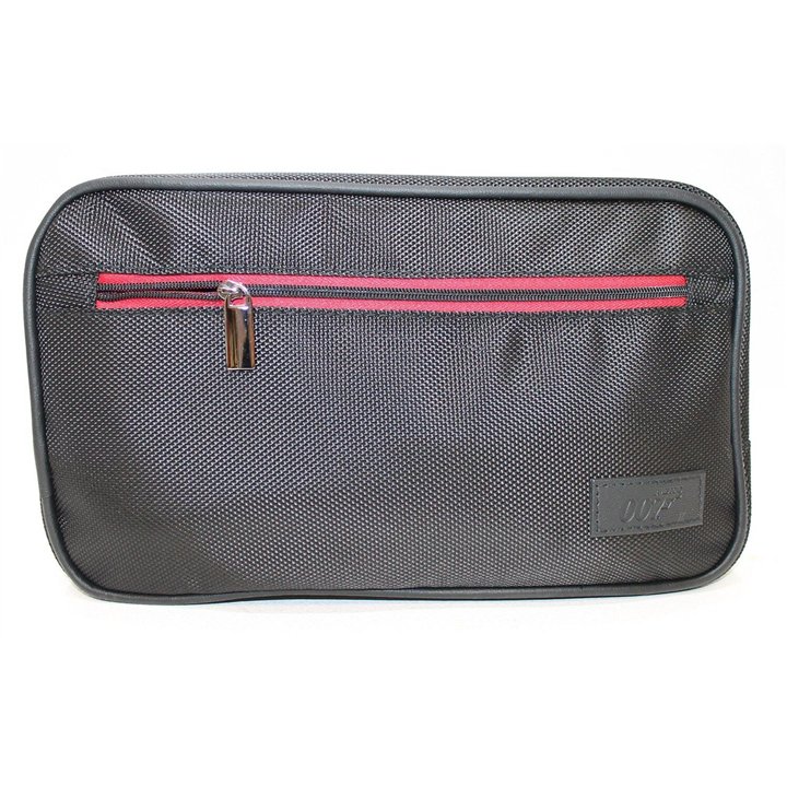 James Bond, 007, Toiletry, GWP Textile Pouch, Black, 28 x 15 x 10 cm - Teknashop Ltd