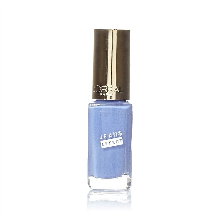 L'Oreal Paris, Color Riche Jeans Effect, Nail Polish, 861, Azur Salopette, 5 ml - Teknashop Ltd