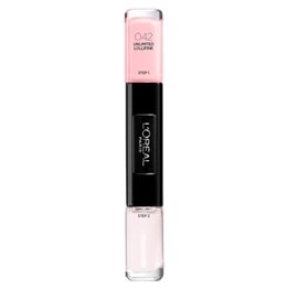 L'Oreal Paris, Infallible, Nail Polish 2-In-1, 042, Unlimited Lollpink, 2 x, 5 ml - Teknashop Ltd