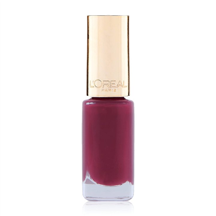 L'Oreal Paris, Color Riche Le Vernis, Nail Polish, 503, Addictive Plum, 5 ml - Teknashop Ltd