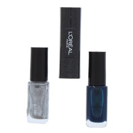 L'Oreal Paris, Infallible, Nail Polish 2-In-1, MTX 030, Turquoise, 2 x, 5 ml - Teknashop Ltd