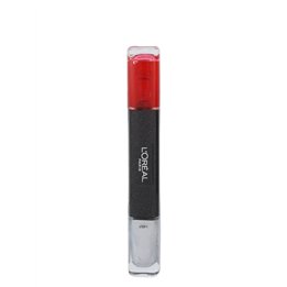 L'Oreal Paris, Infallible, Nail Polish 2-In-1, MTX 028, Coral, 2 x, 5 ml - Teknashop Ltd