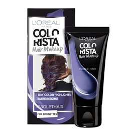 L'Oreal Paris, Colorista Hair Makeup, Semi-Permanent Hair Dye,  #VIOLETHAIR, 30 ml - Teknashop Ltd