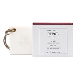 Depot, 600 Body Solutions No. 602, Botanical Complex, Cleansing, Dark Tea, Scented Soap Bar, Aromatic Notes, 100 g - Teknashop L