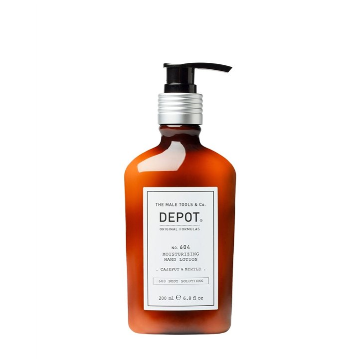 Depot, 600 Body Solutions No. 604, Glycerin, Moisturizing, Day, Cajeput & Myrtle, Lotion, For Hands, 200 ml - Teknashop Ltd
