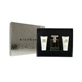 Set John Richmond: John Richmond, Natural, Hydrating, Body Lotion, 50 ml + Black Metal, Natural, Cleansing, Shower Gel, 50 ml + 