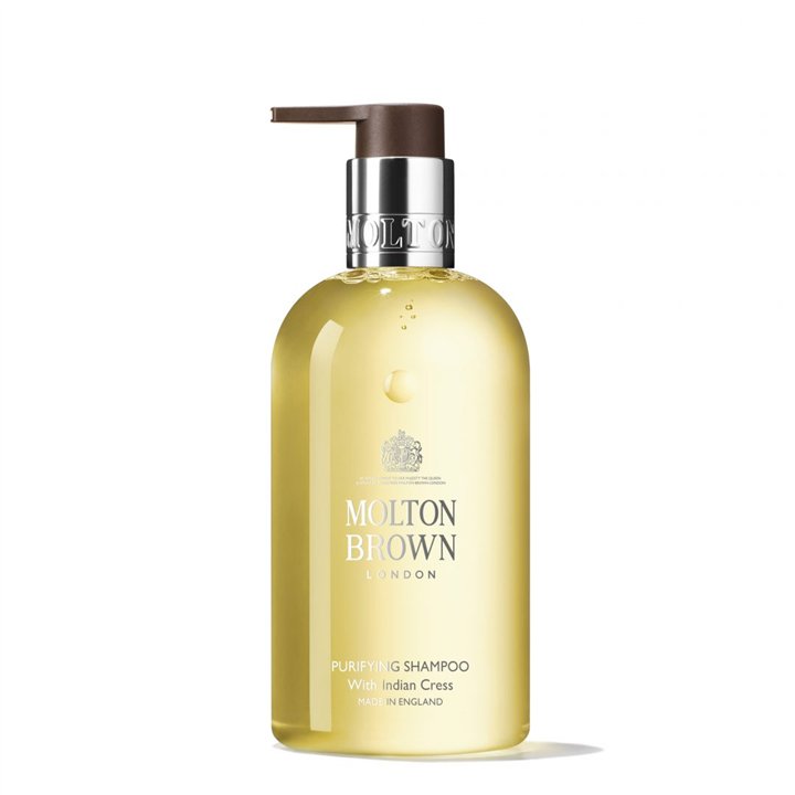 Molton Brown, Indian Cress, Hair Shampoo, For Purifying, 100 ml - Teknashop Ltd