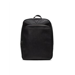 Guess, Zaino, Synthetic Leather, Textile Backpack, Black, HMECRN, For Men - Teknashop Ltd