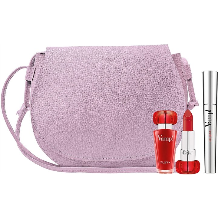 Set Pupa: Vamp! Definition, Paraben-Free, Waterproof, Lash Defining, Mascara, 001, Extra Black, 9 ml + Vamp!, Paraben-Free, Volu
