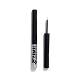 Gosh, Xtreme, Waterproof, Liquid Eyeliner, 004, Silver, 1.7 ml *Tester - Teknashop Ltd