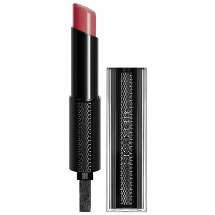Givenchy, Rouge Interdit Vinyl, Satin Finish, Cream Lipstick, 04, Rose Tentateur, 3.3 g *Tester - Teknashop Ltd