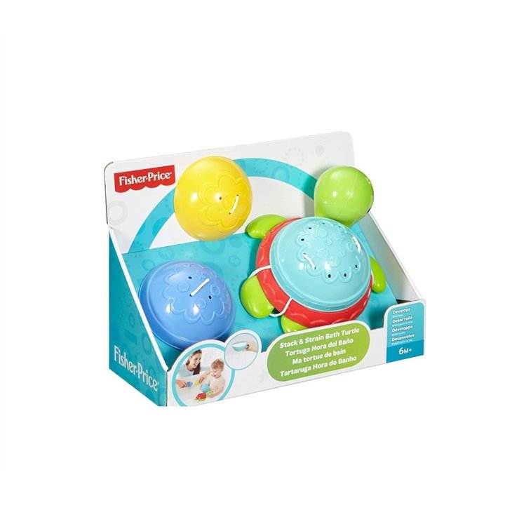 Fisher Price, Stack & Strain Bath Toys - Teknashop Ltd