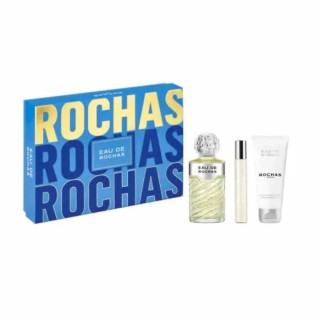 Rochas Eau De Rochas Eau De Toilette Spray 100ml Set 3 Pieces - woman - Teknashop Ltd