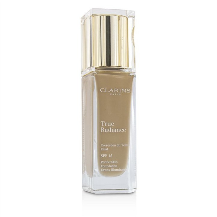 Clarins, True Radiance, Liquid Foundation, 108, Sand, SPF 15, 15 ml *Tester - Teknashop Ltd