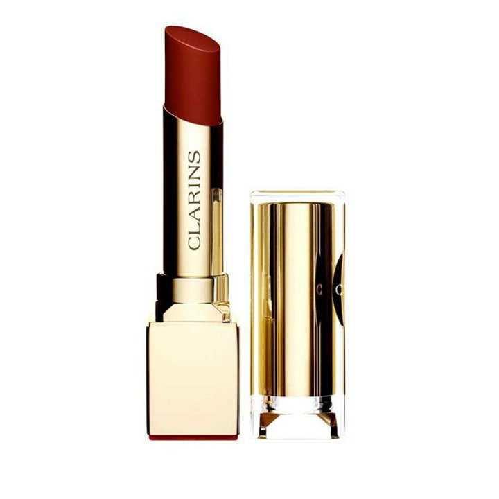 Clarins, Rouge Eclat, Long-Lasting, Cream Lipstick, 22, Red Paprika, 3.5 g *Tester - Teknashop Ltd