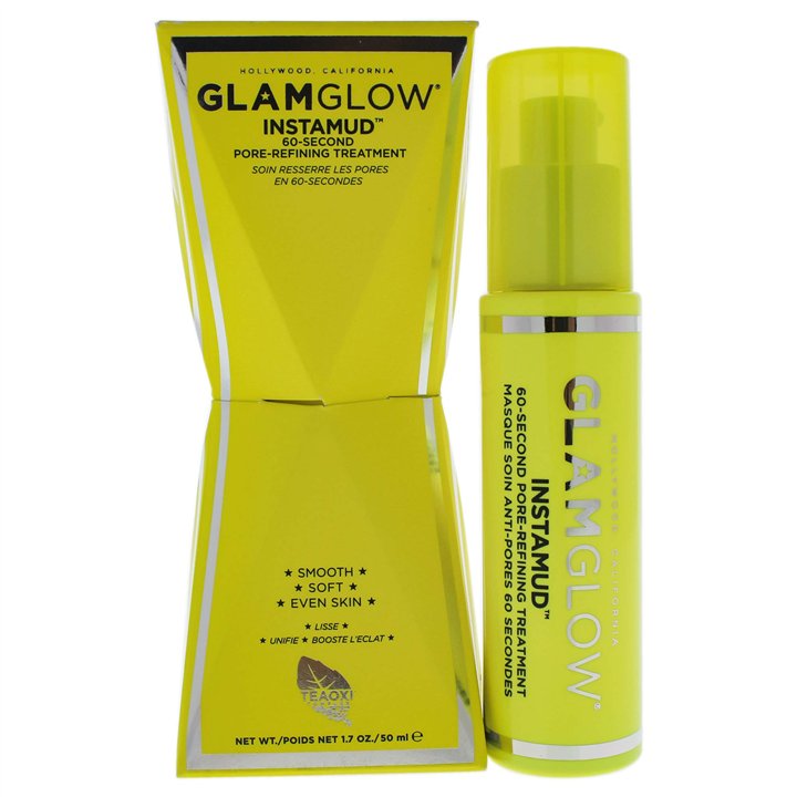 GlamGlow, Instamud, Brightening, Day, Cream Mask, For Face, 50 g *Tester - Teknashop Ltd