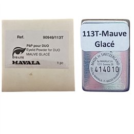 Mavala, Duo Satin, Eyeshadow Powder, Mauve Glace, x, 1.2 g *Tester - Teknashop Ltd
