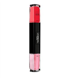 L'Oreal Paris, Infallible, Nail Polish 2-In-1, 020, Fuschia For Life, 2 x, 5 ml - Teknashop Ltd