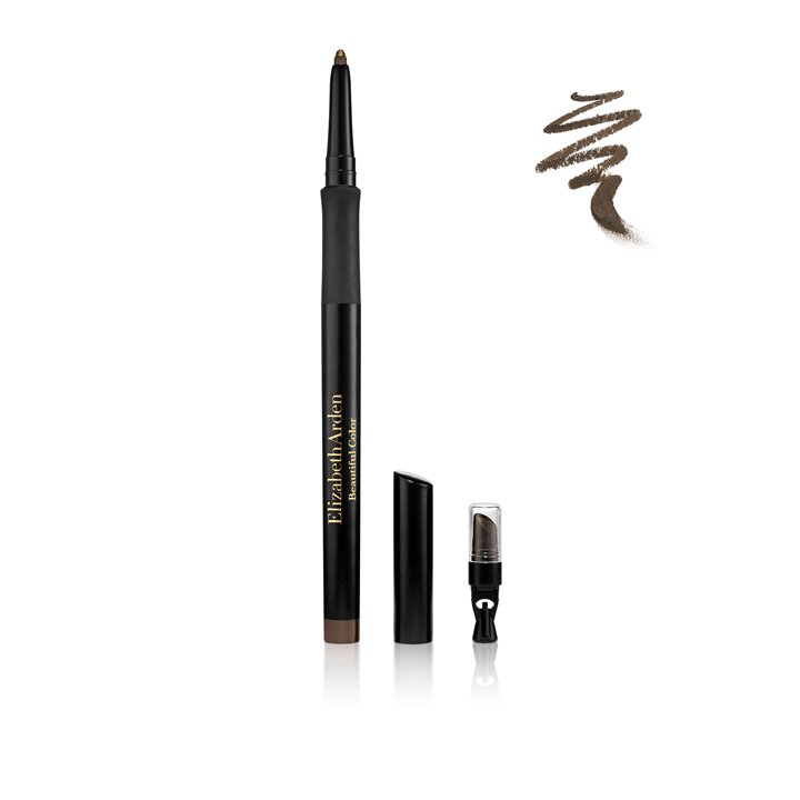 Elizabeth Arden, Precision Glide, Retractable, Gel Pencil Eyeliner, 01, Black Velvet, 0.35 g *Tester - Teknashop Ltd