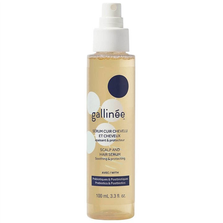 Gallinee, Hair Care, Prebiotics & Postbiotics, Hair Serum, Soothing, 100 ml *Tester - Teknashop Ltd
