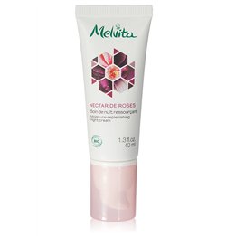 Melvita, Nectar de Roses, Organic, Moisturizing, Night, Cream, For Face, 40 ml *Tester - Teknashop Ltd