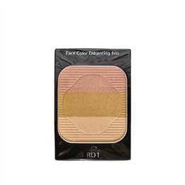 Shiseido, Face Color Enhancing Trio, Non-Comedogenic, Blushing/Sculpting & Harmonizing, Face Palette, Rd1, Apple, 3 Shades, 7 g 
