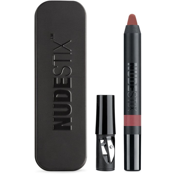 Nudestix, Intense Matte, Lip Liner & Cheek Blush 2-In-1, Purity, 2.5 g - Teknashop Ltd