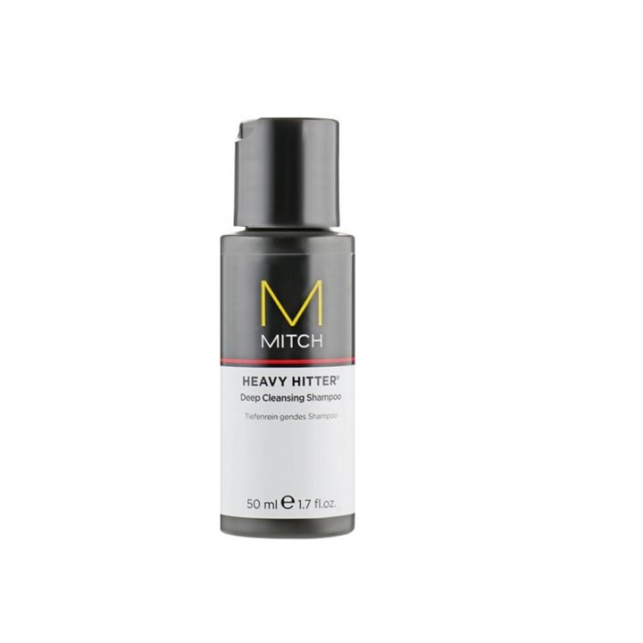 Mitch by Paul Mitchell, Hair Care Heavy Hitter, Paraben-Free, Hair Shampoo, Deep Cleansing, 50 ml - Teknashop Ltd