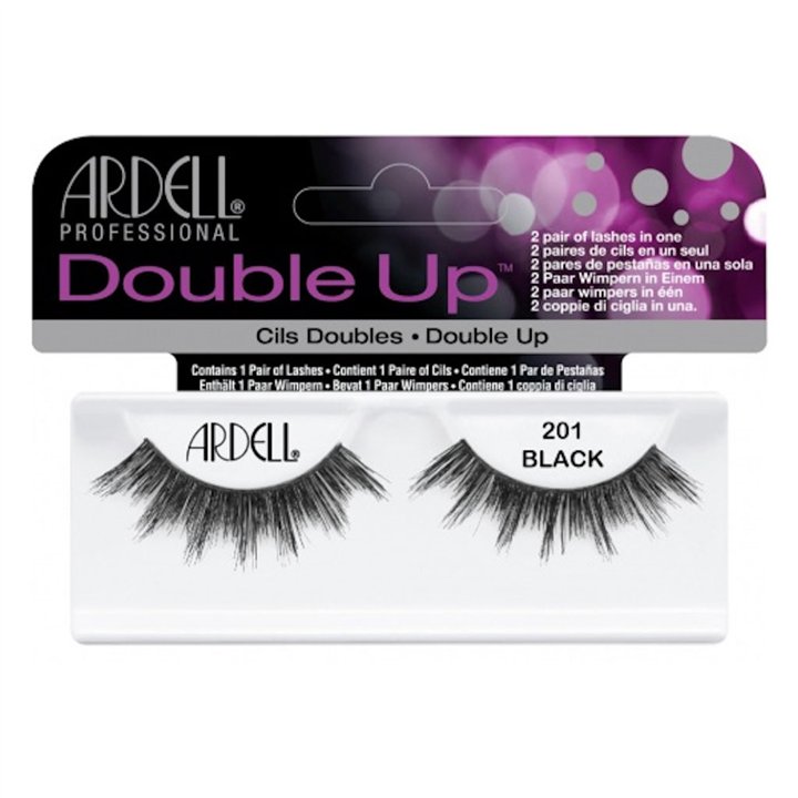 Ardell, Double Up, False Eyelashes, 201, Black - Teknashop Ltd
