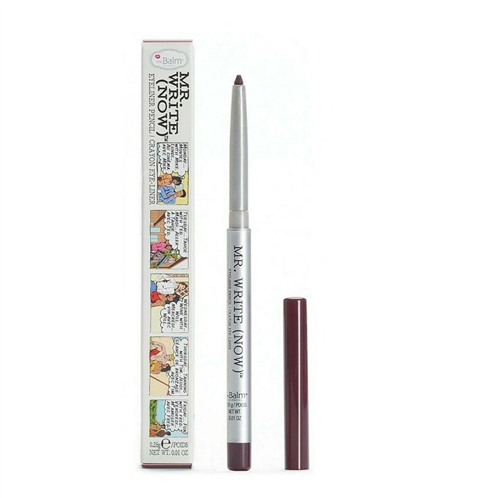 The Balm, Mr.Write(Now), Precision, Gel Pencil Eyeliner, B. Bordoeaux, 0.28 g - Teknashop Ltd