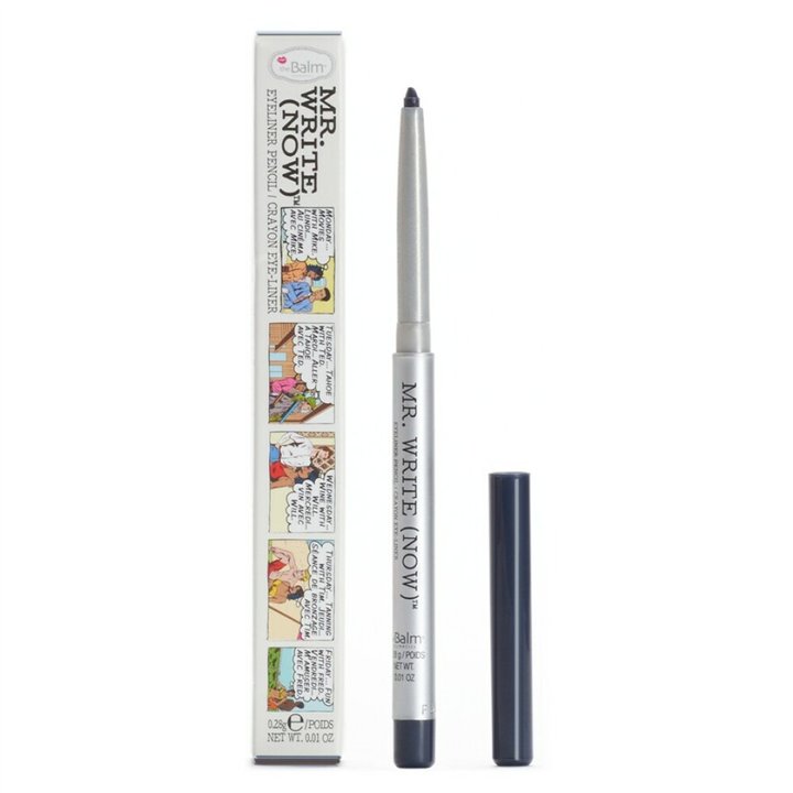The Balm, Mr.Write(Now), Precision, Gel Pencil Eyeliner, Raj Navy, 0.28 g - Teknashop Ltd