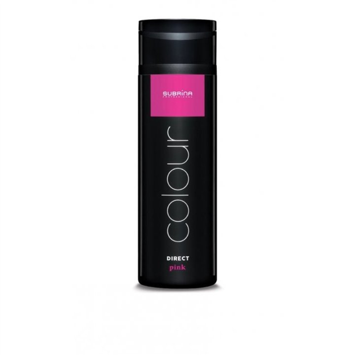 Subrina Professional, Direct Colour, Oxidant-Free And Ammonia-Free, Hair Colouring Gel, Extremely Intensive Colours,  Pink, 200 