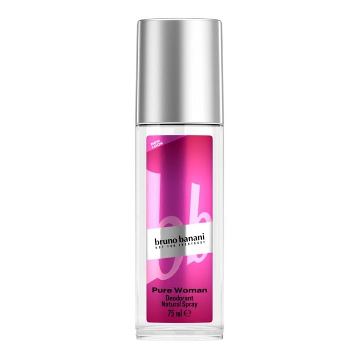 Bruno Banani, Pure Woman, Natural, Deodorant Spray, For Women, 75 ml - Teknashop Ltd