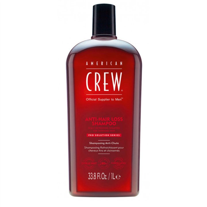 American Crew, Pro Solution Series, Hair Shampoo, Anti-Hair Loss, 250 ml - Teknashop Ltd