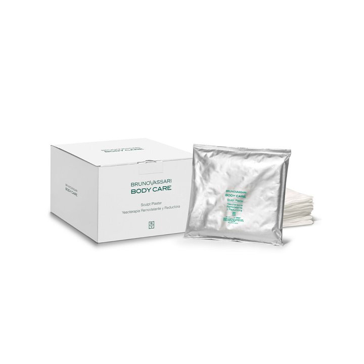 Set, Bruno Vassari, Body Care, Cosmetic plaster, Firmness + Body Remodeling, Body Powder Mask, 4 pcs, 440 g - Teknashop Ltd