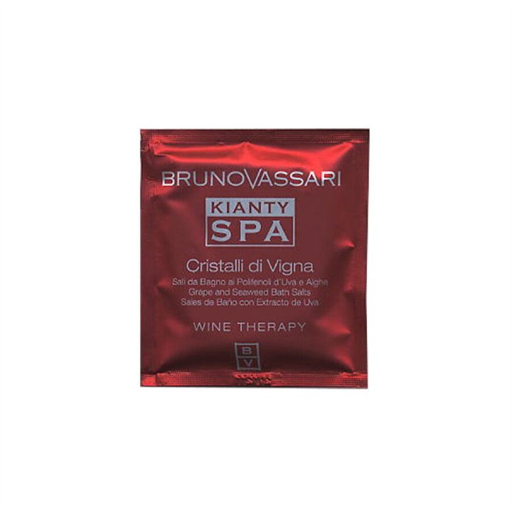 Bruno Vassari, Kianty SPA, Grape, Anti-Ageing, Bath Salt, 25 g - Teknashop Ltd