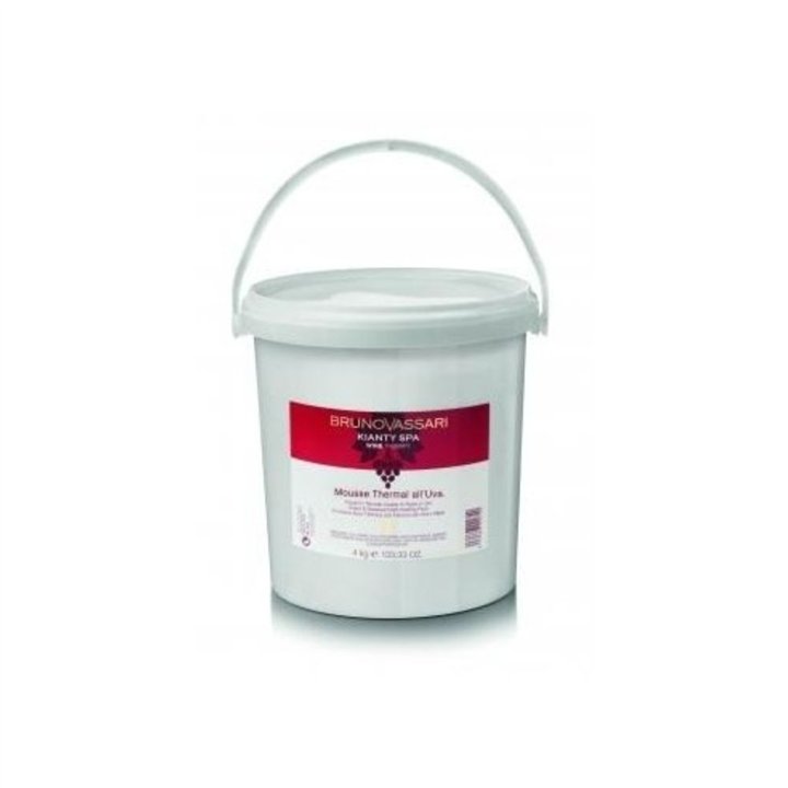 Bruno Vassari, Kianty SPA, Grape, Detoxifying, Cream Mask, For Face, 4000 g - Teknashop Ltd
