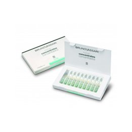 Set, Bruno Vassari, Pure Solutions, Niacinamide, Purifying, Ampoules Treatment Serum, For Oiliness, For Face, For Women, 10 pcs,
