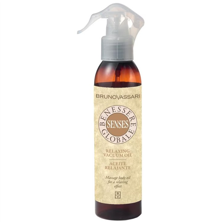 Bruno Vassari, Senses, Essential Oils, Vacuum, Body Oil, 200 ml - Teknashop Ltd