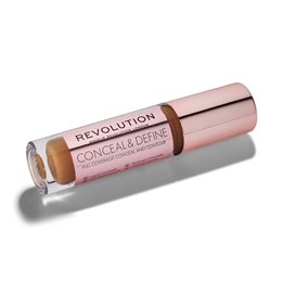 Makeup Revolution, Conceal & Define, Corrective, Liquid Concealer, C 14, 4 g - Teknashop Ltd