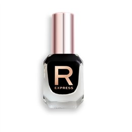 Makeup Revolution, Express, Nail Polish, Midnight Black, 10 ml - Teknashop Ltd
