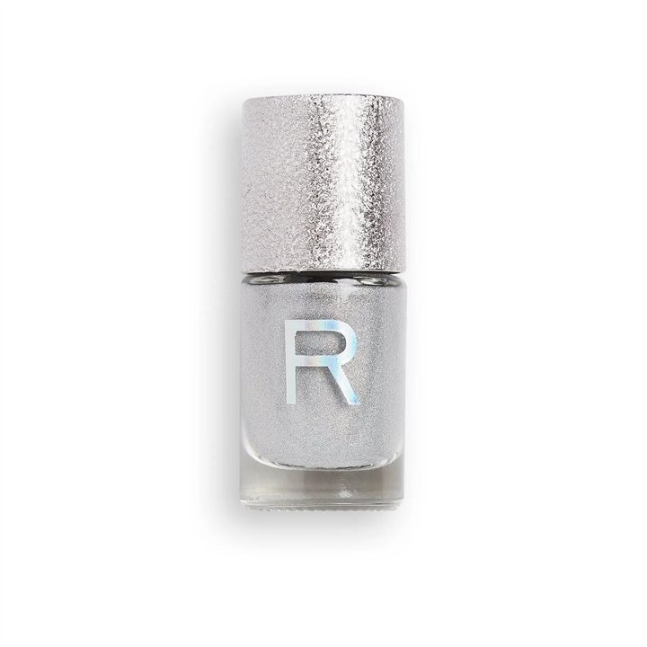 Makeup Revolution, Holographic, Nail Polish, Aura, 10 ml - Teknashop Ltd