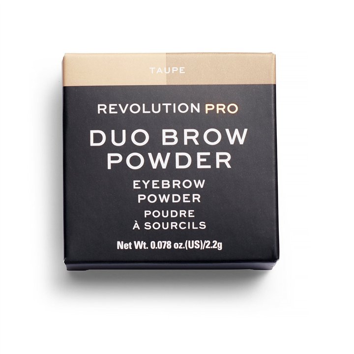 Makeup Revolution, REVOLUTION PRO, Vegan, Eyebrow Powder, Taupe, 2.2 g - Teknashop Ltd