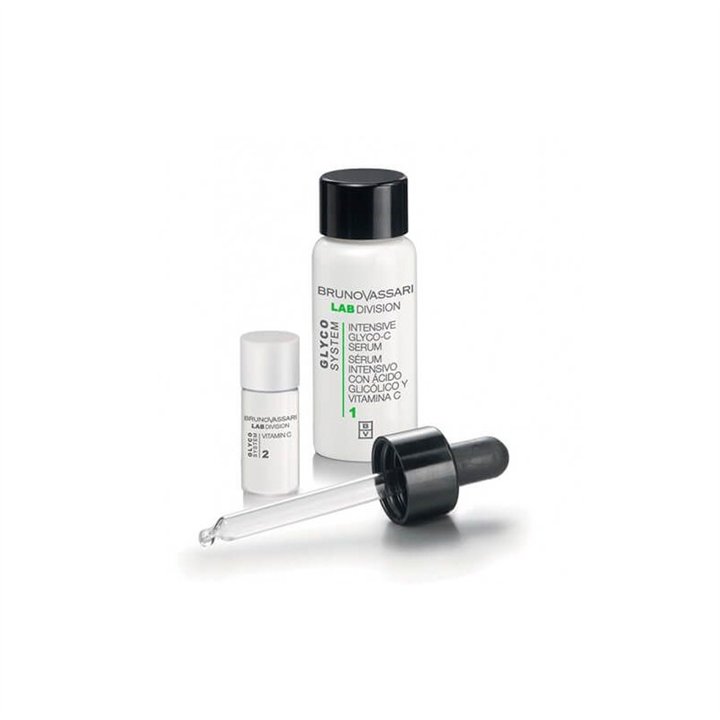 Glyco Systems Set Bruno Vassari: Glyco System, Vitamin C, Illuminating, Lotion-Serum, For Face, 30 ml + Glyco System, Niacinamid