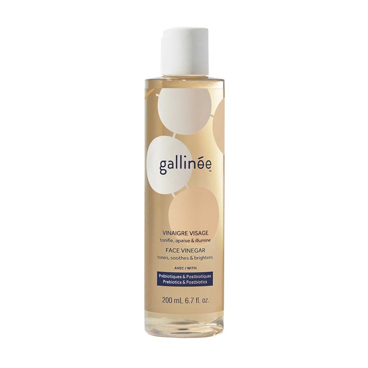 Gallinee, Microbiome Skincare, Prebiotics & Postbiotics, Tones/Soothes & Brightens, Day & Night, Lotion, For Face, 200 ml *Teste
