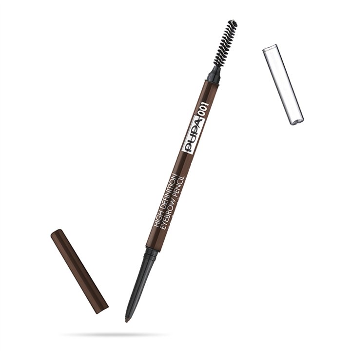 Pupa, Pupa, Definer, High Definition, Eyebrow Cream Pencil & Brush 2-In-1, 001, 0.9 g - Teknashop Ltd