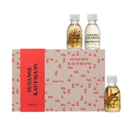 Bath Trio Set Susanne Kaufmann: Body Care Bath, For The Senses, Nourishing, Bath Oil, 30 ml + Body Care Bath, Mountain Pine, Rel